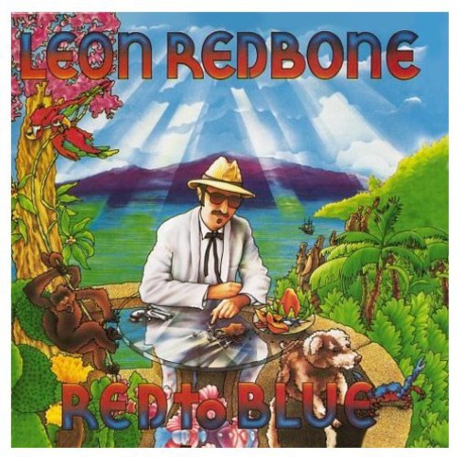 the album cover for Leon Redbone - Red to Blue