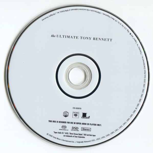 Tony Bennett : The Ultimate Tony Bennett (SACD, Comp)