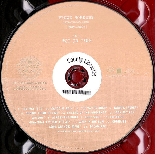 Bruce Hornsby : Intersections [1985-2005] (4xCD, Comp + DVD-V, Comp, NTSC, Reg + Box, Comp)