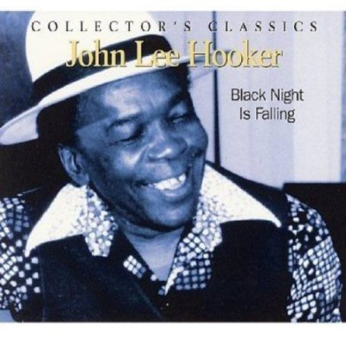 the album cover for John Lee Hooker - Black Night Is Falling