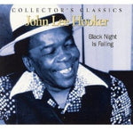 the album cover for John Lee Hooker - Black Night Is Falling