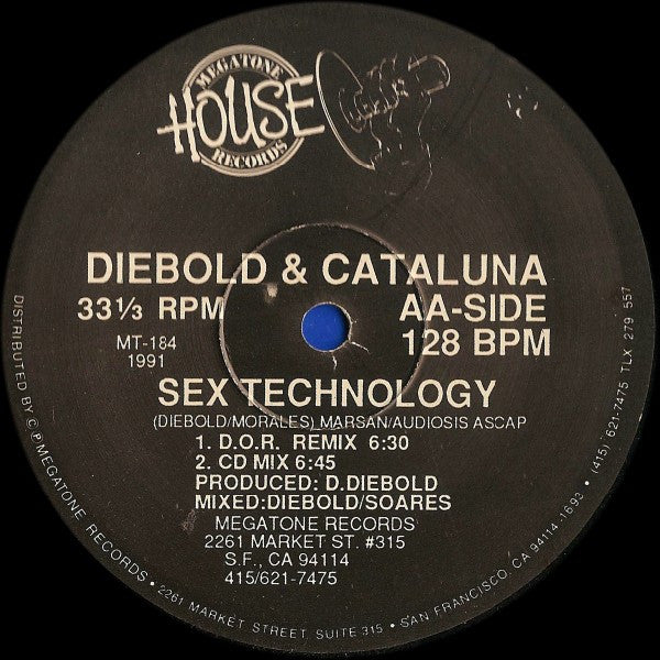 Diebold* & Cataluna* : Last Word (On Love) / Sex Technology (12")