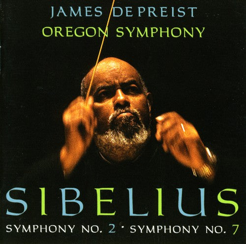 the album cover for James DePreist - Symphony 2 & 7