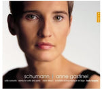 the album cover for Schumann / Gastinel / Desert / Langree - Cello Concerto
