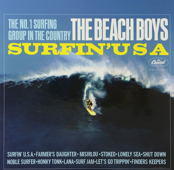 The Beach Boys : Surfin' U.S.A. (LP, Album, Mono, RE, 200)