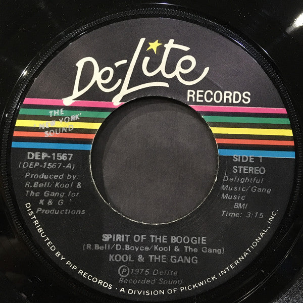 Kool & The Gang : Spirit Of The Boogie / Summer Madness (7", Single, Nor)