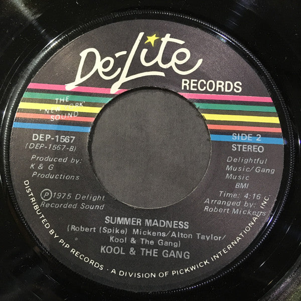 Kool & The Gang : Spirit Of The Boogie / Summer Madness (7", Single, Nor)