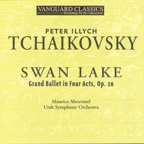 the album cover for P.I. Tchaikovsky - Swan Lake