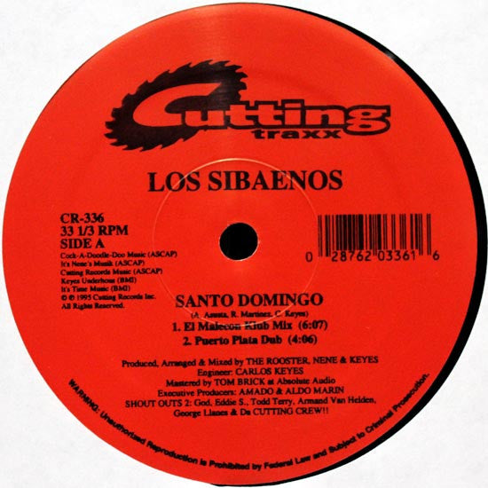 Los Sibaenos : Santo Domingo (12")