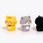 Cat Figure 3D Silicon Pencil Sharpener
