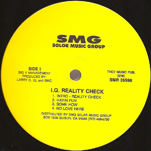 I.Q. (7) : Reality Check (LP)