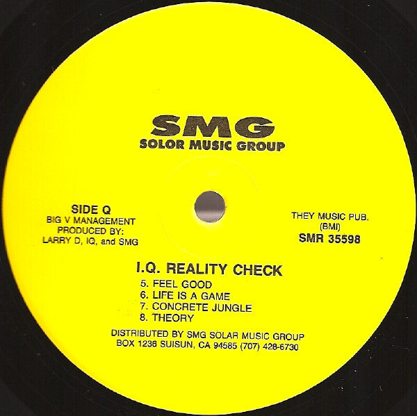 I.Q. (7) : Reality Check (LP)