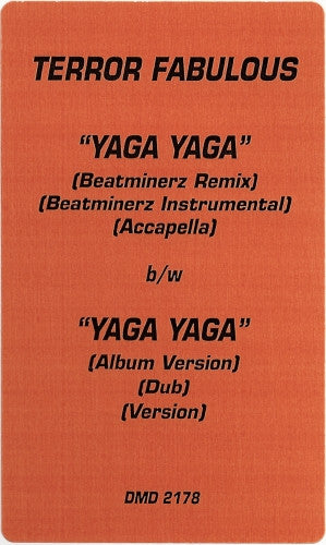 Terror Fabulous : Yaga Yaga (12", Promo)