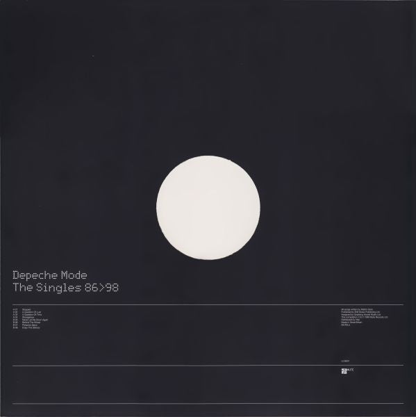 Depeche Mode : The Singles 86>98 (3xLP, Comp, RM + Box, Ltd, Num)