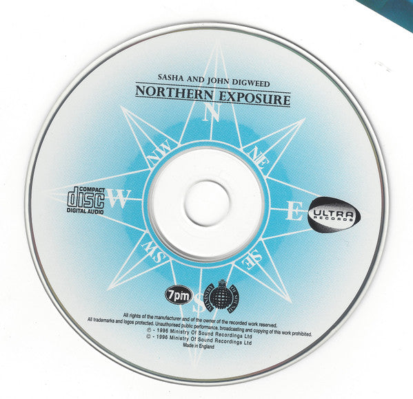 Sasha And John Digweed* : Northern Exposure (CD, Mixed, RE)