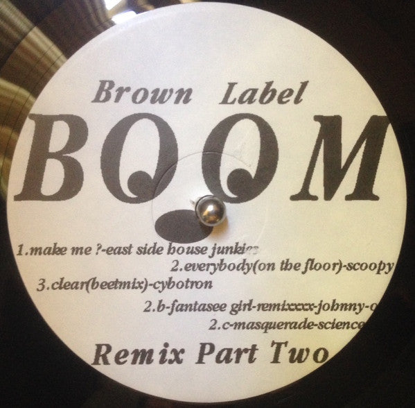 Various : Brown Label Boom Remix Part Two (12", Comp)