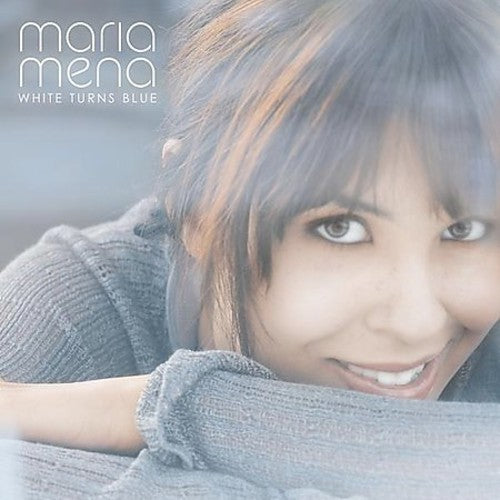 the album cover for Maria Mena - White Turns Blue