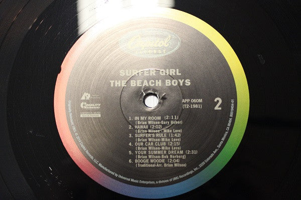 The Beach Boys : Surfer Girl (LP, Album, Mono, RE, 200)