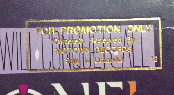 Lionel Richie : Love Will Conquer All (12", Promo)