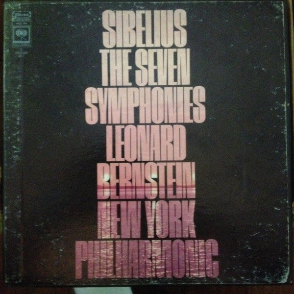 Sibelius*, Leonard Bernstein, New York Philharmonic : The Seven Symphonies (5xLP, Album + Box)