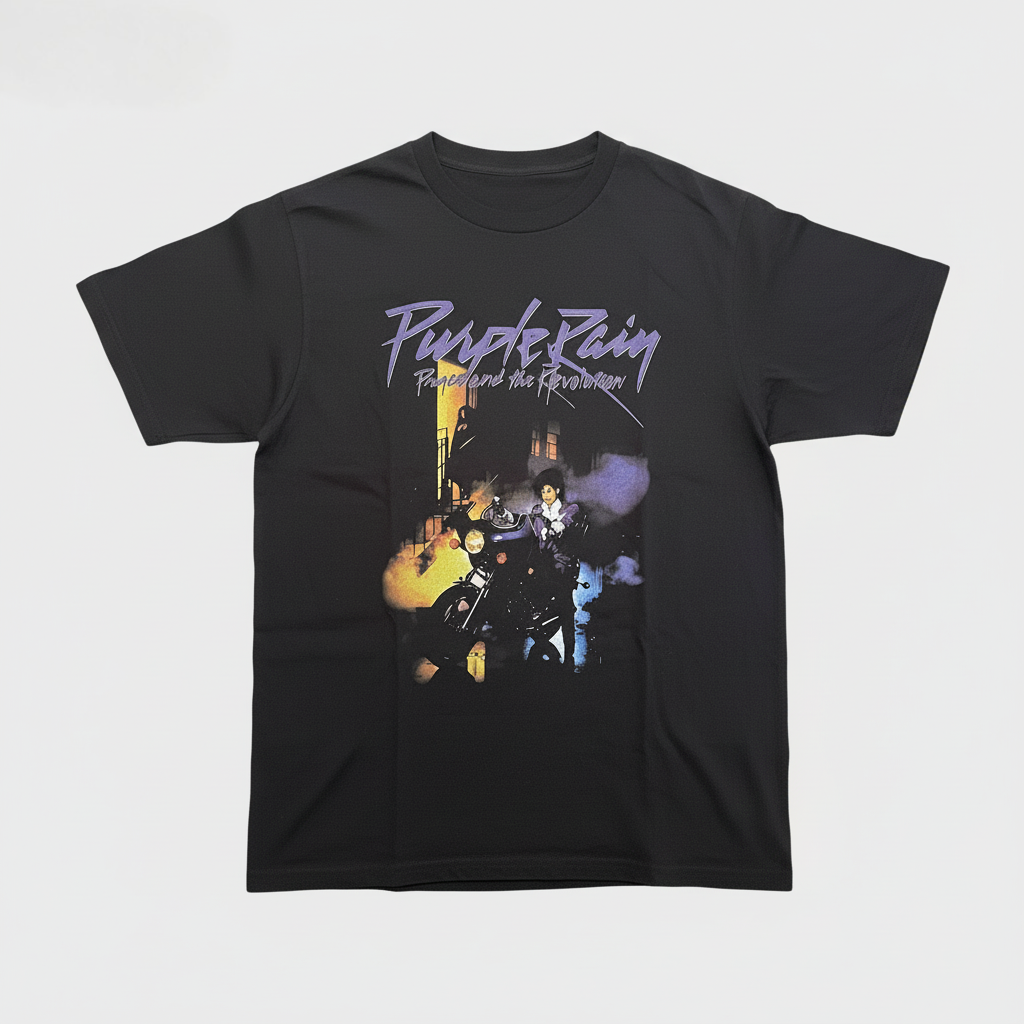 Prince And The Revolution - Purple Rain Tee S (Vintage Apparel)