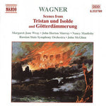 the album cover for Margaret Jane Wray - Scenes from Tristan & Isolde & Gotterdammerung