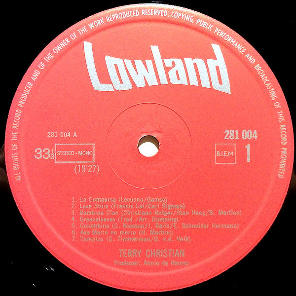 Terry Christian (2) : Sentimental Trumpet (LP)