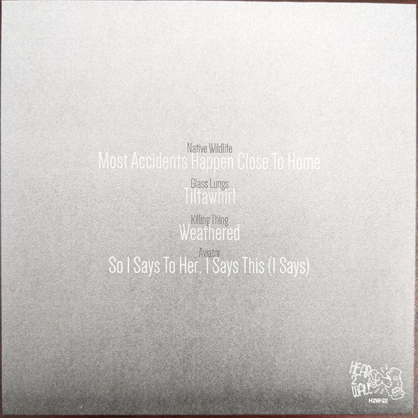 Native Wildlife / Killing Thing / Glass Lungs / Aviator (3) : Split (7", Comp)