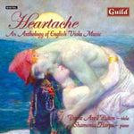 the album cover for Heartache-Anthology Of English - Heartache: Anthology of Englisch Viola Music / Various