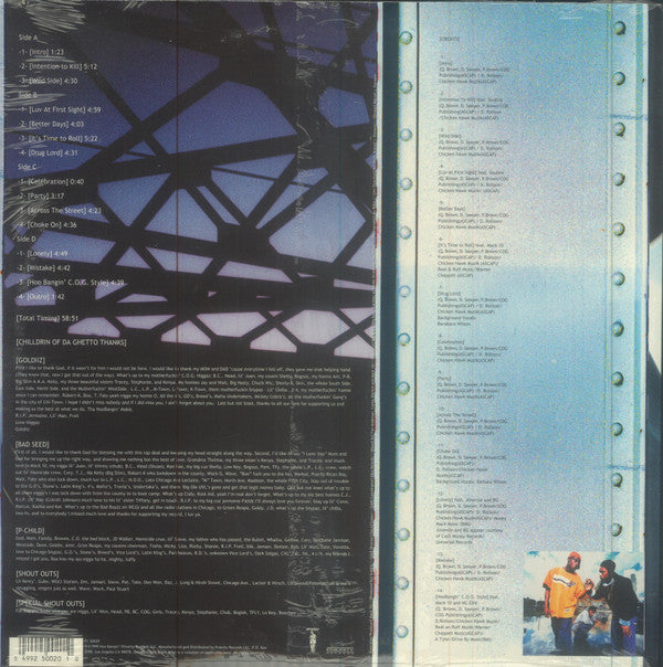 C.O.G* : Chilldrin Of Da Ghetto (2xLP, Album)