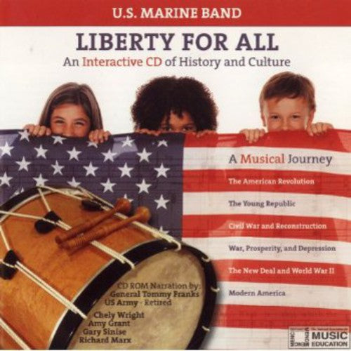 the album cover for United States Marine Band - Liberty For All