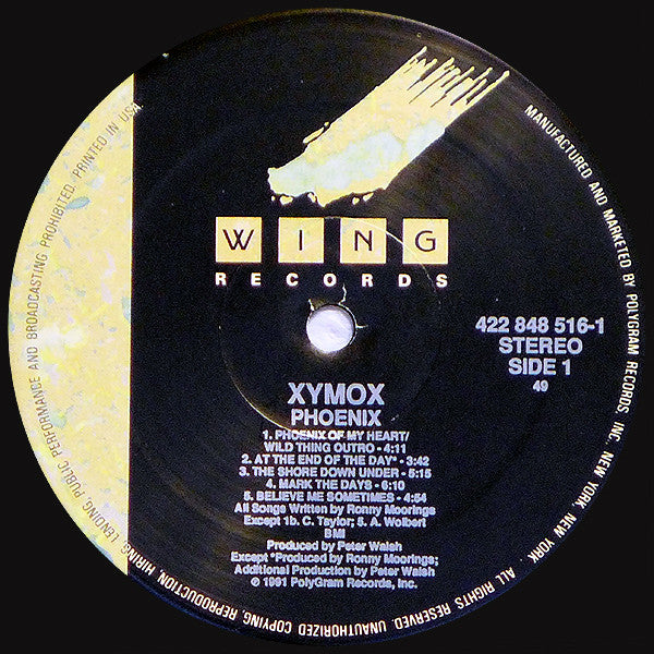 Xymox : Phoenix (LP, Album)