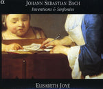the album cover for Elisabeth Joye - Inventions & Sinfonias for Keyboard