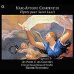 the album cover for M. Charpentier - Vespers for Saint Louis