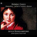 the album cover for Arthur Schoonderwoerd - Mazurkas Waltzes & Other Dances