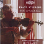 the album cover for Thomas Brandis - Music for Violin & Piano