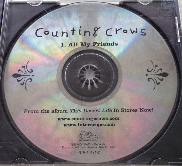 Counting Crows : All My Friends (CD, Single, Promo)