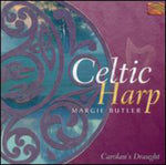 the album cover for Margie Butler - Celtic Harp