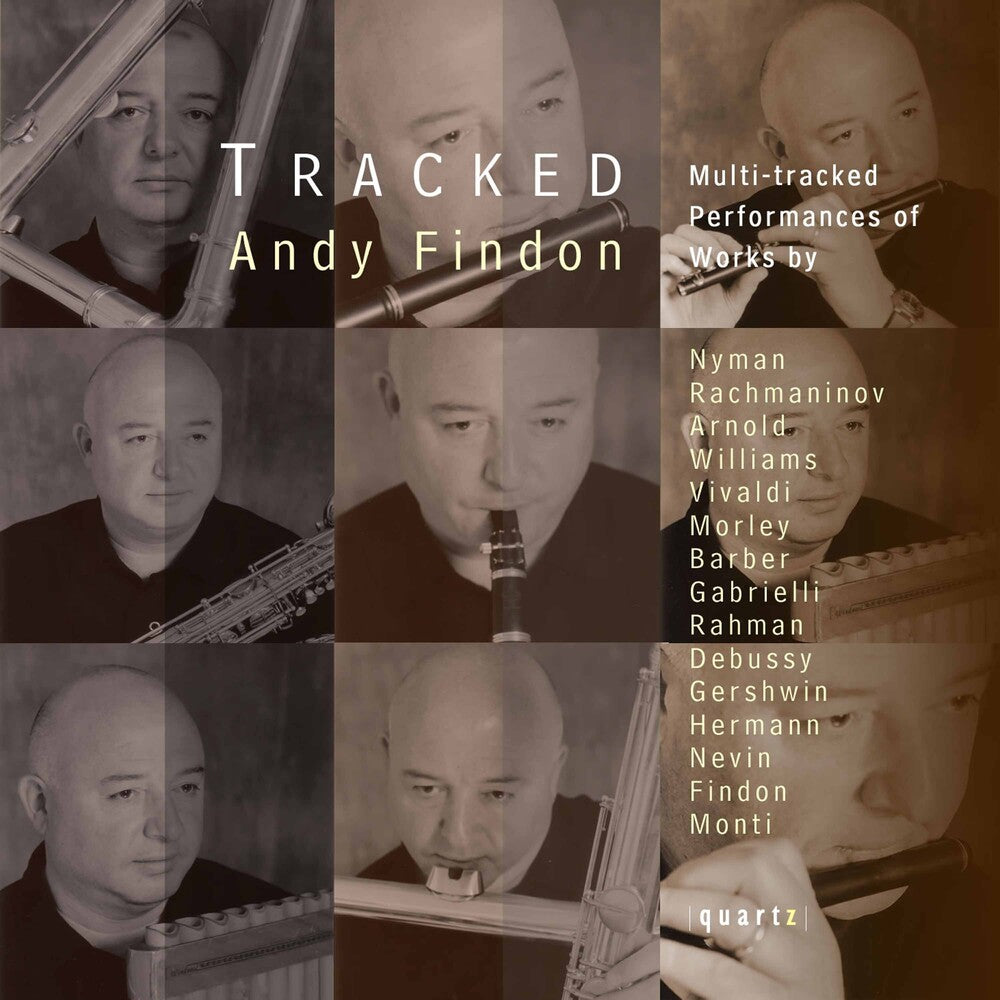 the album cover for Andy Findon - Tracked