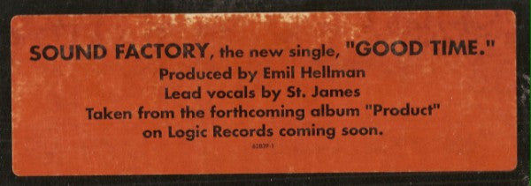 SoundFactory : Good Time (12", Promo)