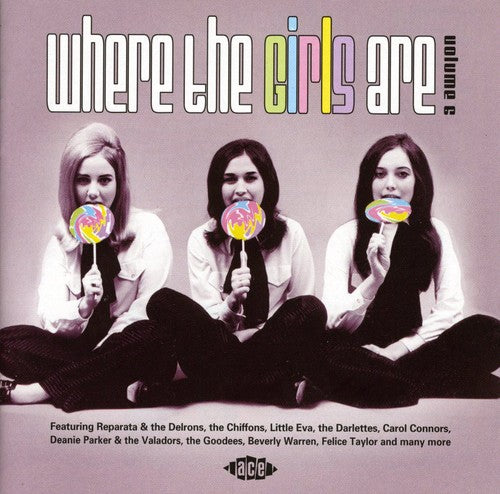 the album cover for Where The Girls Are - Vol. 6-Where The Girls Are [Import]