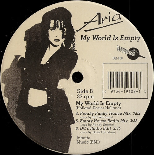 Aria (8) : My World Is Empty (12")