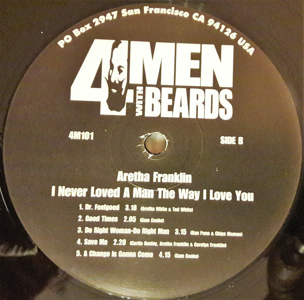 Aretha Franklin : I Never Loved A Man The Way I Love You (LP, Album, RE, 180)