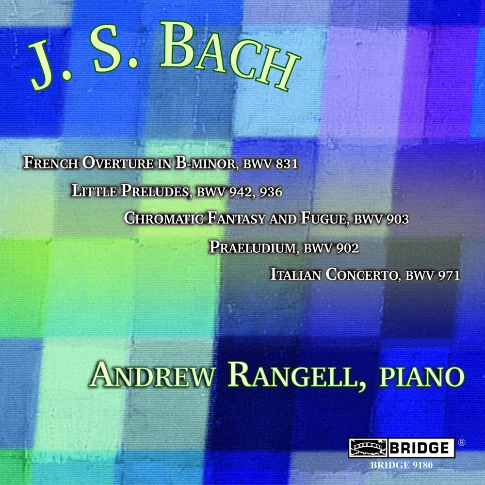 the album cover for ANDREW RANGELL - Piano Concerto