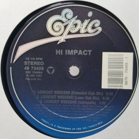 Hi Impact : Lookout Weekend (12", Single)