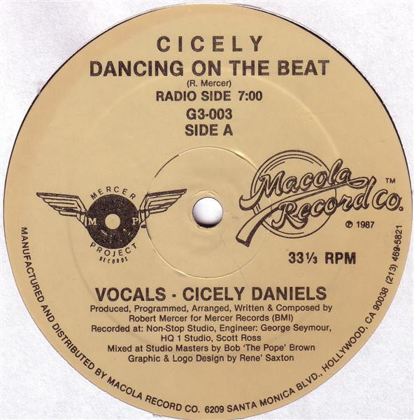 Cicely : Dancing On The Beat (12")