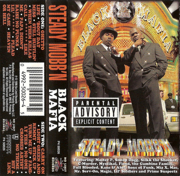Steady Mobb'n : Black Mafia (Cass, Album)
