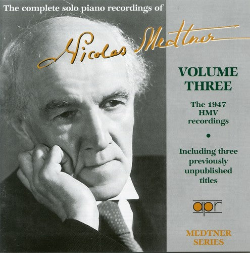 N. Medtner - Grabaciones completas de piano solista, vol. 3 (CD)