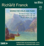 the album cover for Franck / Schickedanz / Fograscher - Works for Violin & Piano