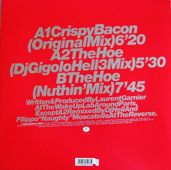 Laurent Garnier : Crispy Bacon (Part 1) (12", RP)